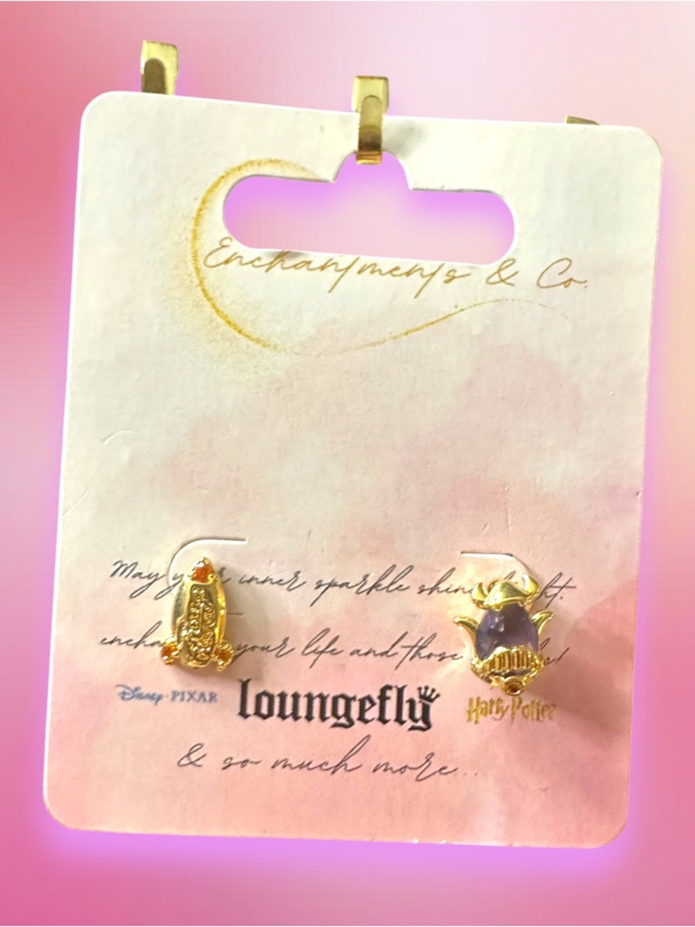 Toy story- Zurg Villians 925 Crystal stud earrings